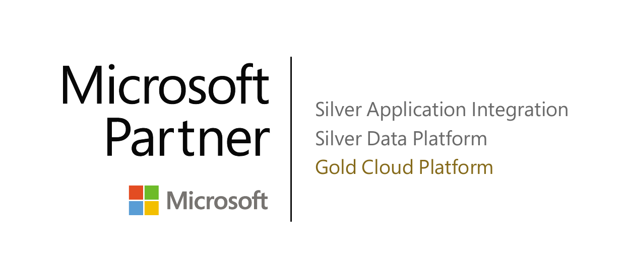 Microsoft Partner: Silver Application Integration, Silver Data Platform & Gold Cloud Platform Logo