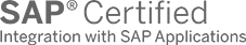 SAP Certified: Integration with SAP Applications Logo